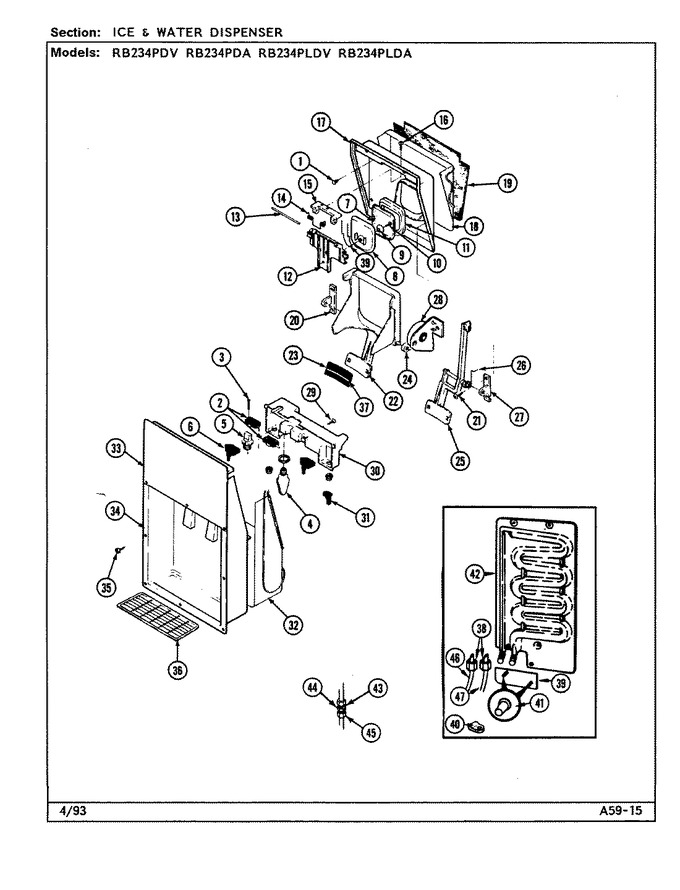Diagram for RB234PDV (BOM: DG97A)