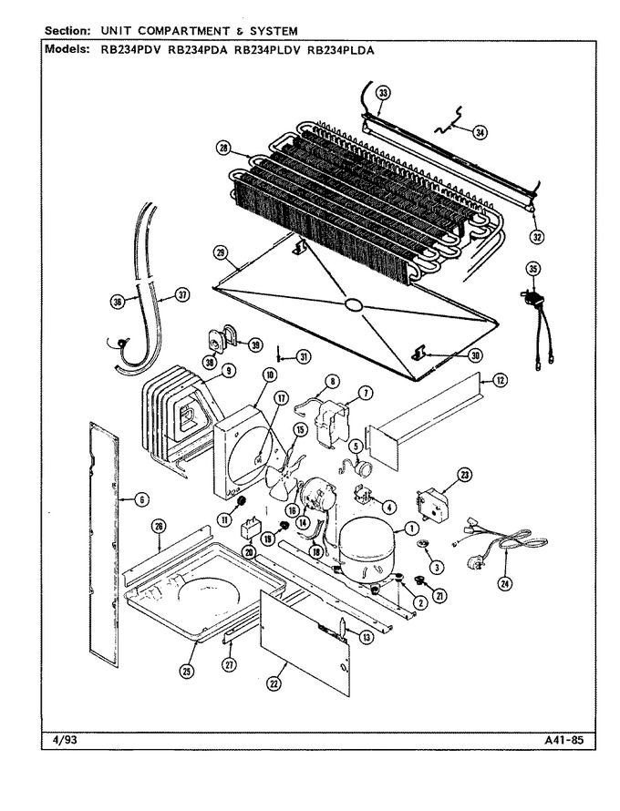 Diagram for RB234PDA (BOM: DG98A)
