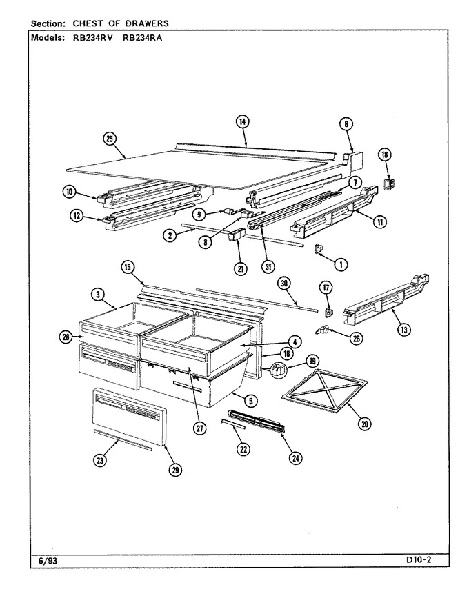 Diagram for RB234RV (BOM: DD92A)