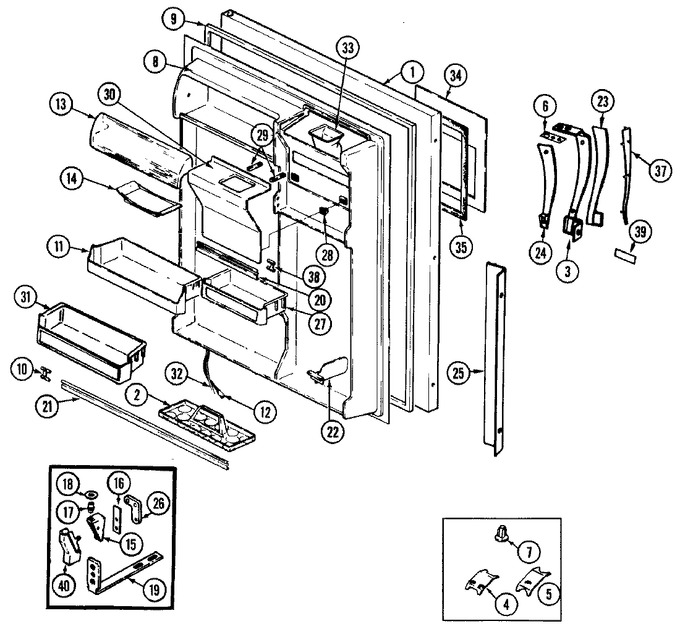 Diagram for RB234RLDA (BOM: DG88A)