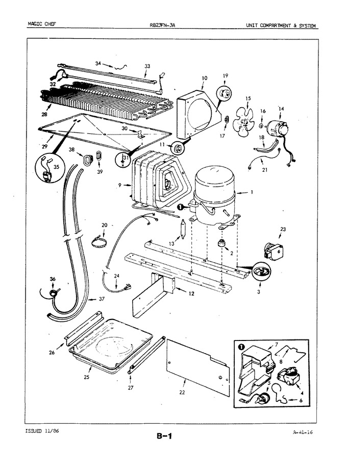 Diagram for RB23FA-3A (BOM: 5E79A)