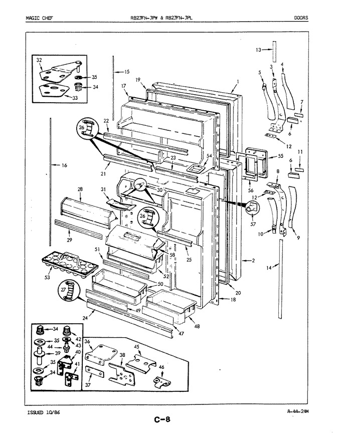 Diagram for RB23FN-3PL (BOM: 5E80B)