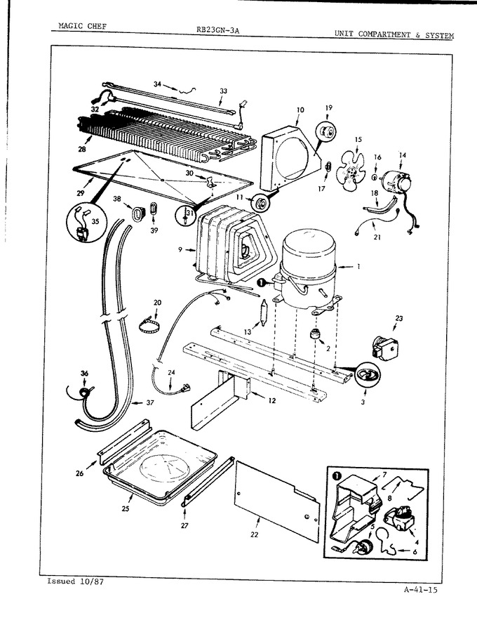 Diagram for RB23GN-3A (BOM: 7C40A)