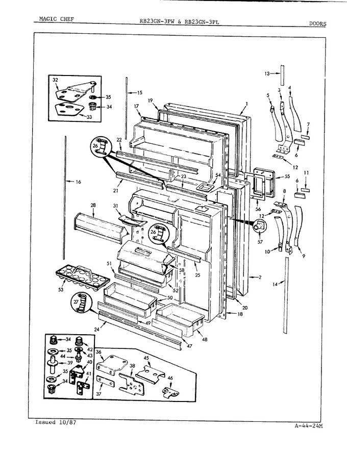 Diagram for RB23GA-3PL (BOM: 7B23B)