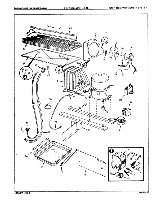 Diagram for RB23HY-3AL (BOM: 8B23B)