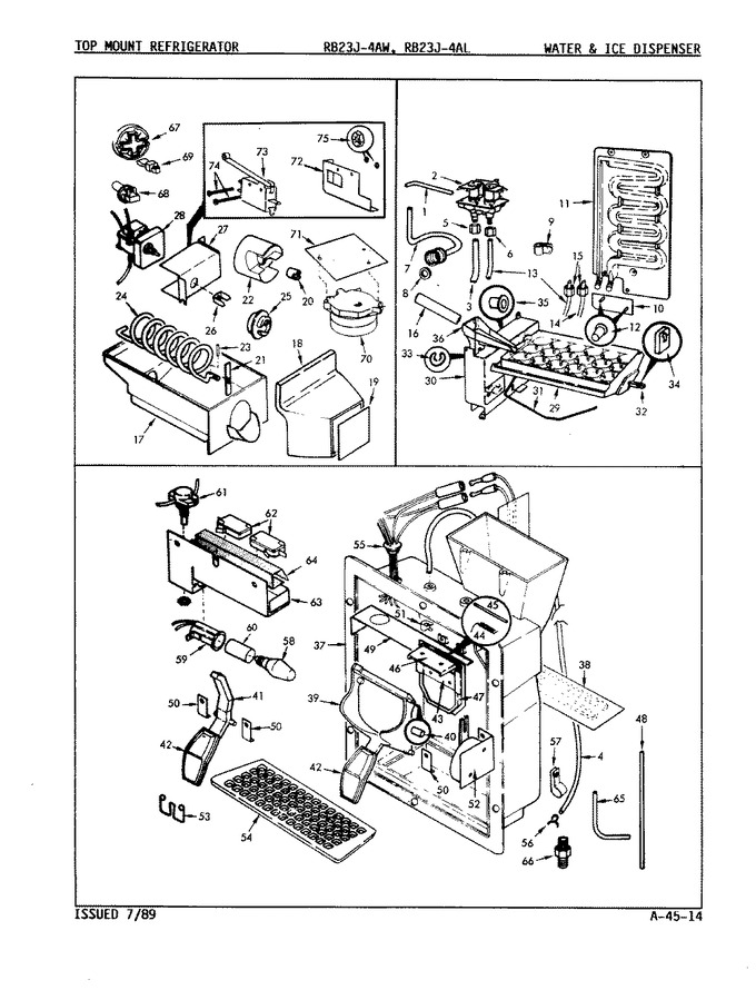Diagram for RB23JN-4AL (BOM: 9A35B)