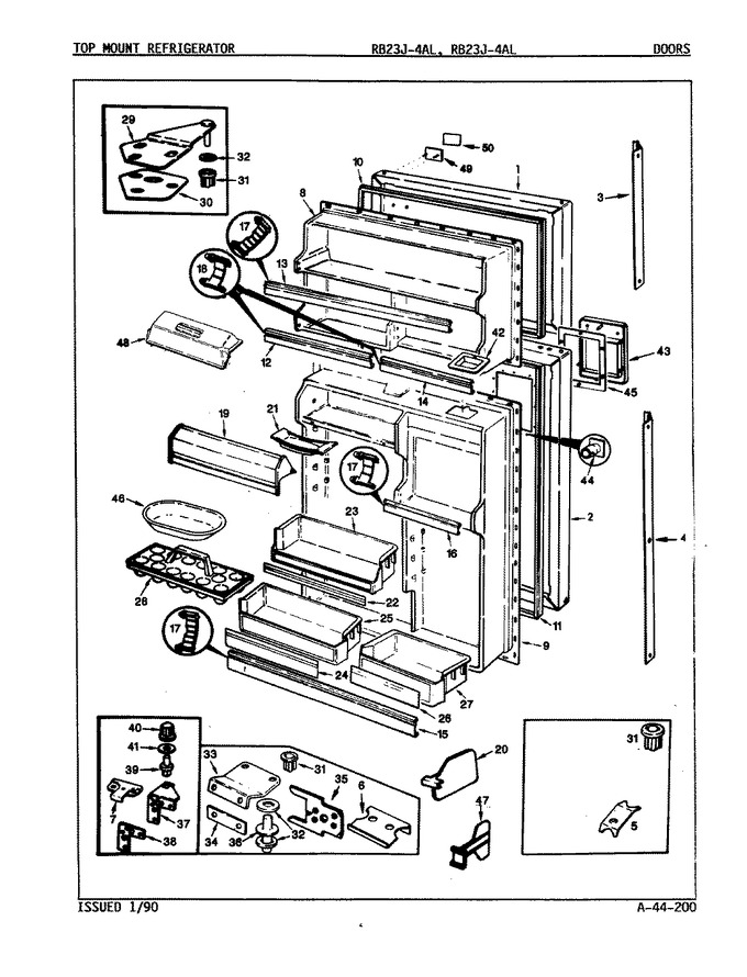 Diagram for RB23JN-4AL (BOM: 9A88A)