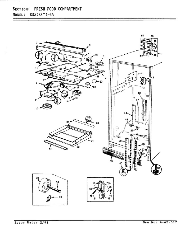 Diagram for RB23KA-4A (BOM: AG94A)