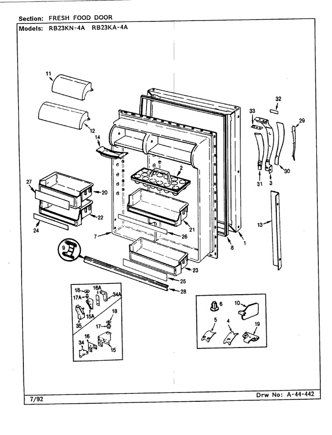Diagram for RB23KN-4A (BOM: BG94A)