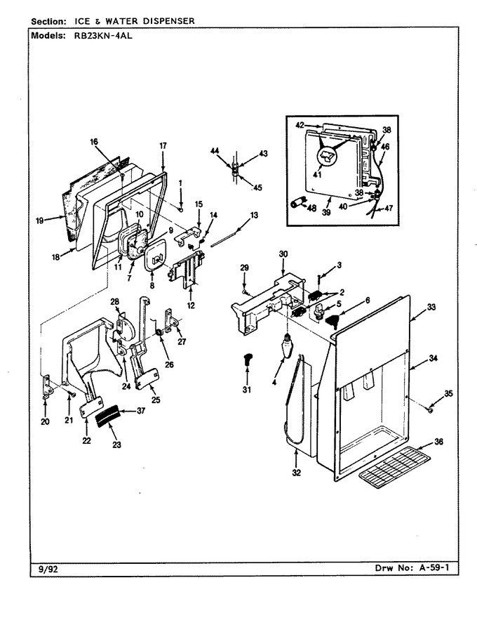 Diagram for RB23KN-4AL (BOM: CG96A)