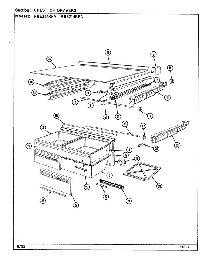 Diagram for RBE214RFV (BOM: DD53A)
