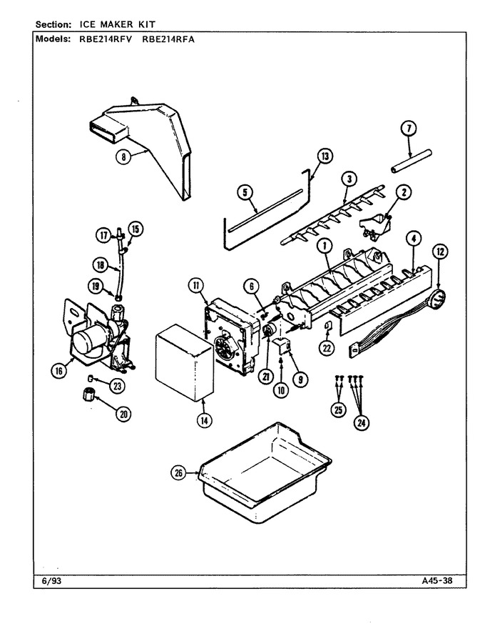 Diagram for RBE214RFV (BOM: DD53A)