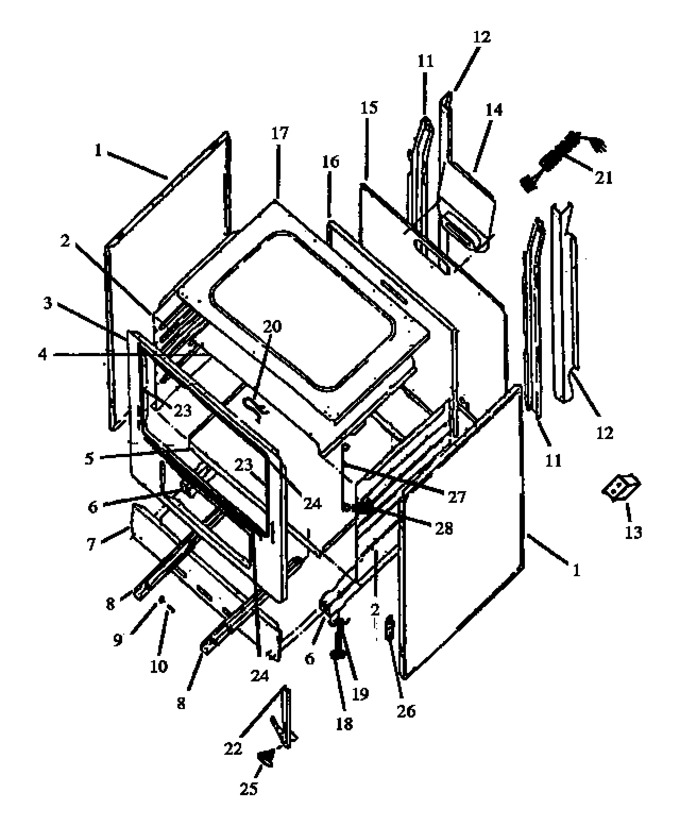 Diagram for RBK22AA093M (BOM: P1143134N W)