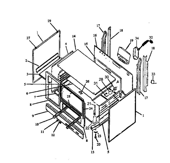 Diagram for SBK29FA0 (BOM: P1142789N W)