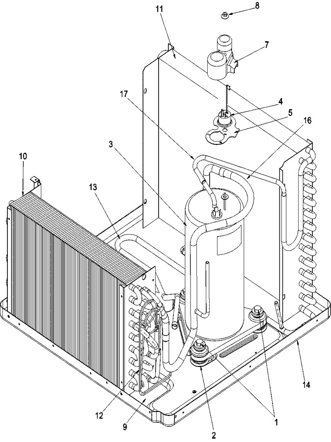 Diagram for RC05010A1D (BOM: PRC05010A1D)