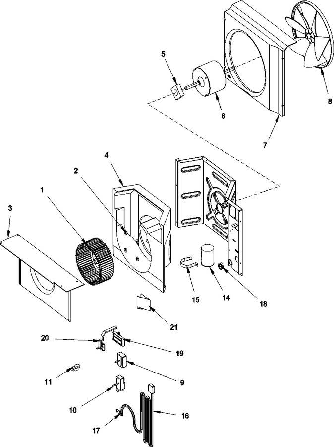 Diagram for RC05090A1D (BOM: PRC05090A1D)