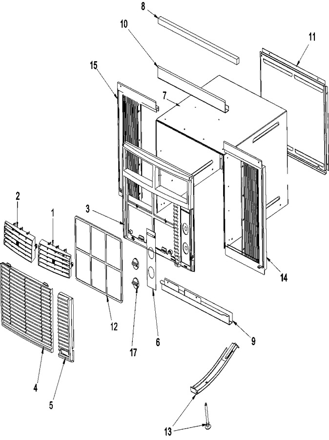Diagram for RC05010A1D (BOM: PRC05010A1D)