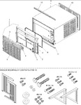 Diagram for 03 - Outercase, Curtains And Front Assy