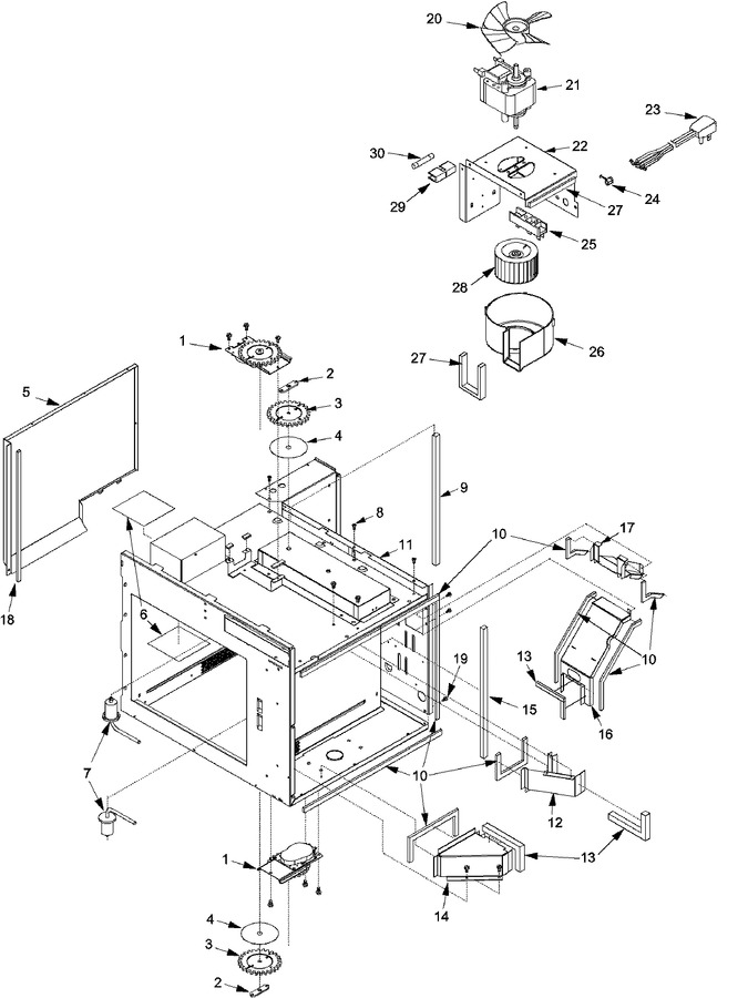 Diagram for RC17SED (BOM: P1329608M)