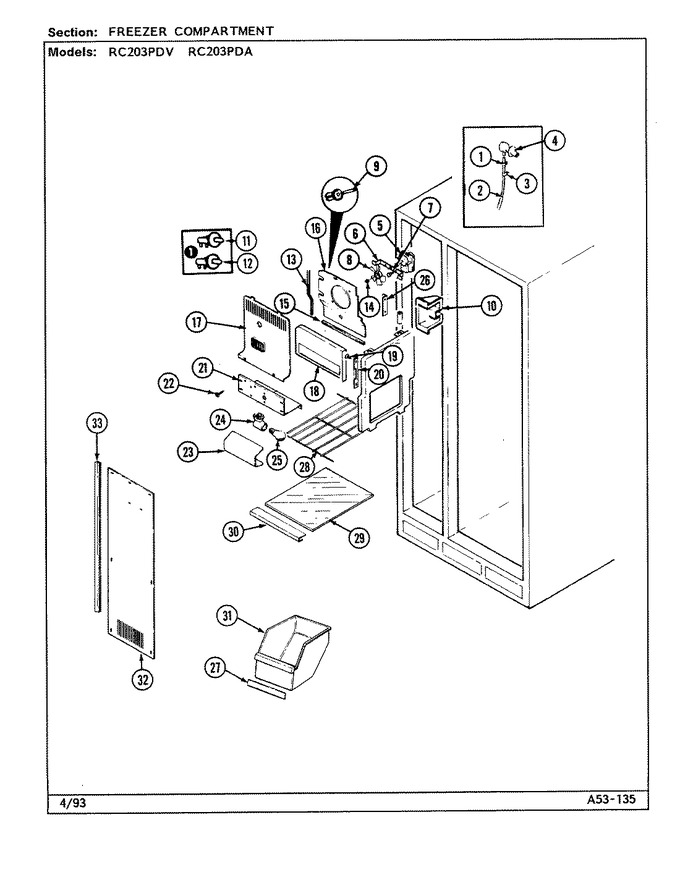 Diagram for RC203PDV (BOM: DS09A)