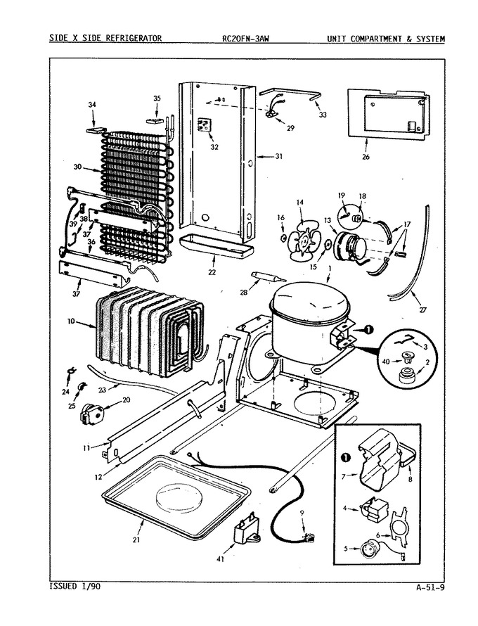 Diagram for RC20FA-3AW (BOM: 5N35A)