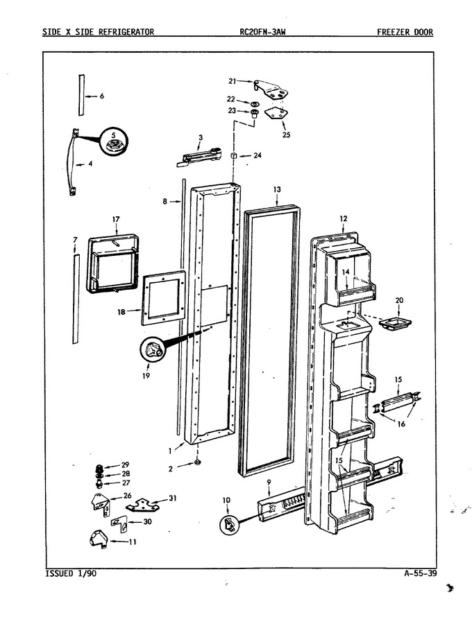 Diagram for RC20FA-3AW (BOM: 8N73A)