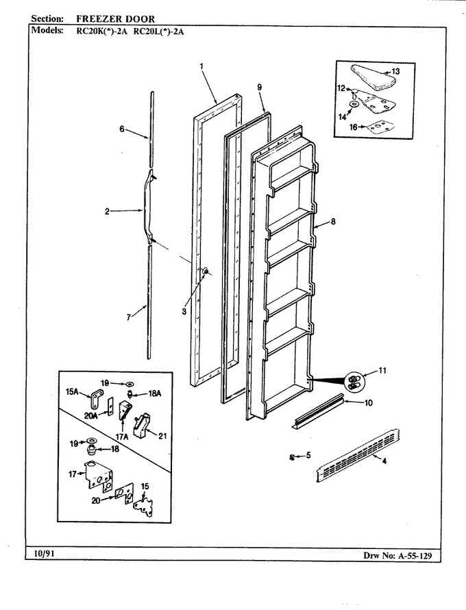 Diagram for RC20LA-2A (BOM: BS01C)