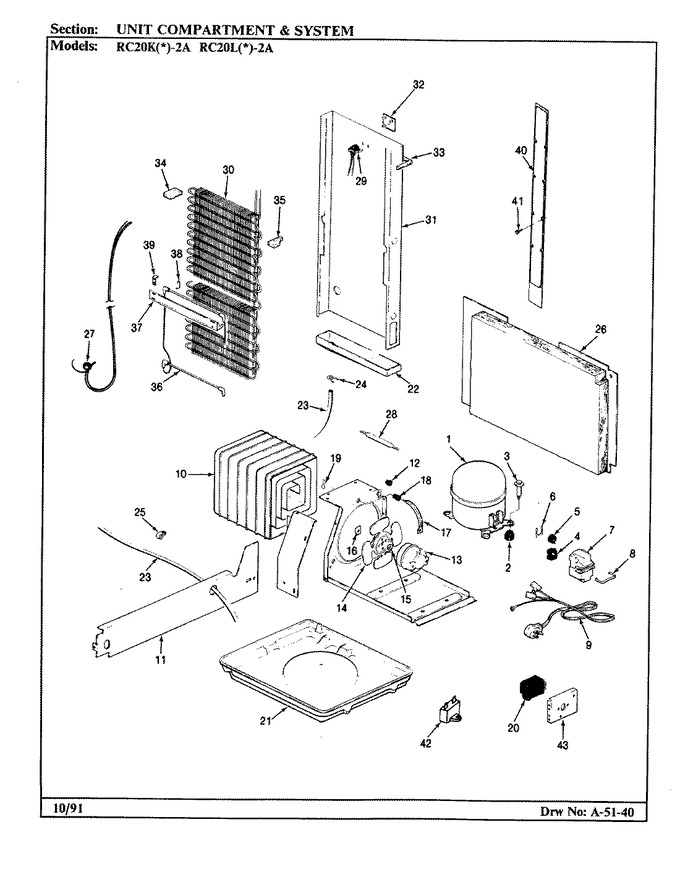 Diagram for RC20LA-2A (BOM: BS01F)