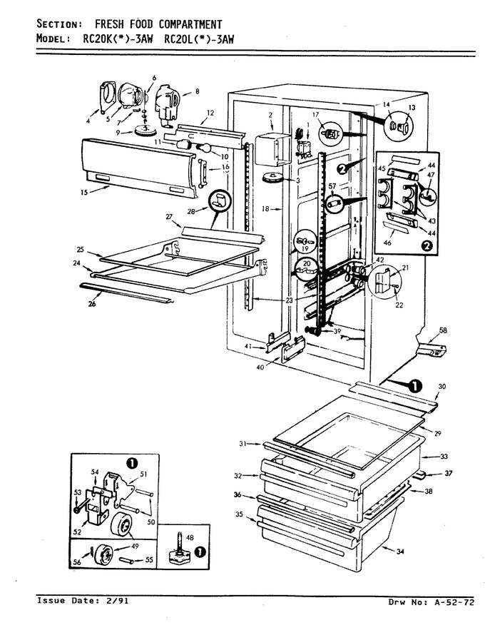 Diagram for RC20LA-3AW (BOM: BS10A)