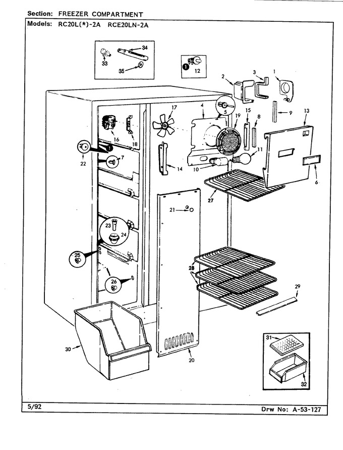 Diagram for RC20LA-2AD (BOM: BU01A)