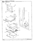 Diagram for 03 - Fresh Food Compartment