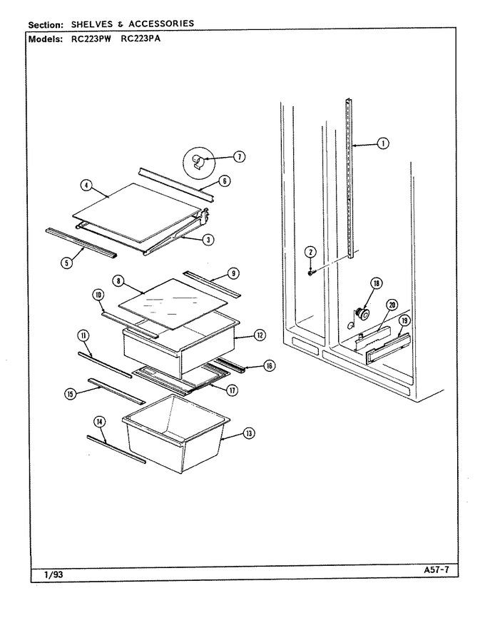 Diagram for RC223PW (BOM: DS11A)