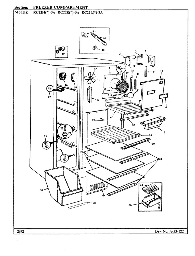 Diagram for RC22HN-3A (BOM: 9S01A)