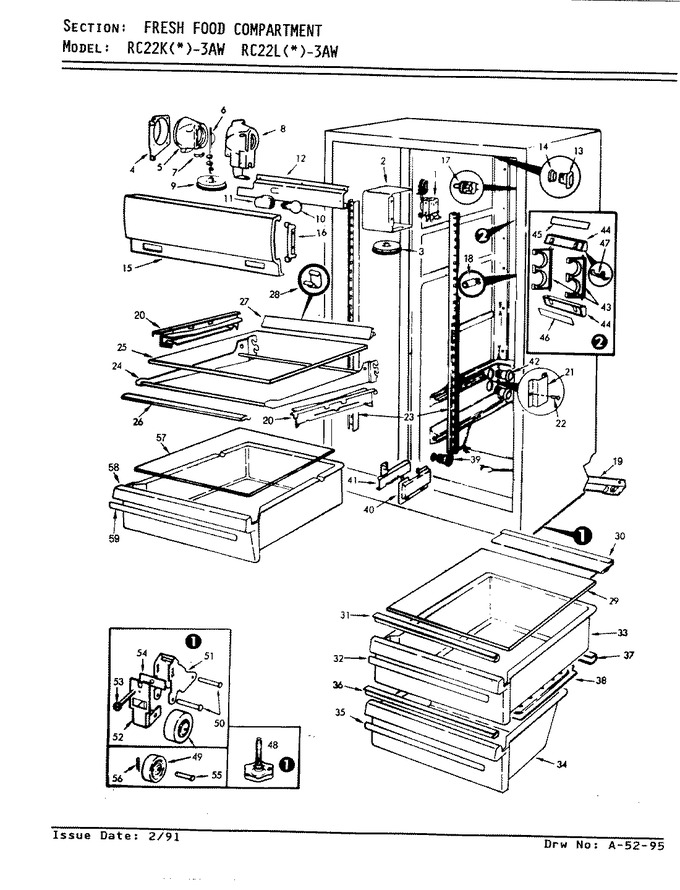 Diagram for RC22KN-3AW (BOM: AS32A)