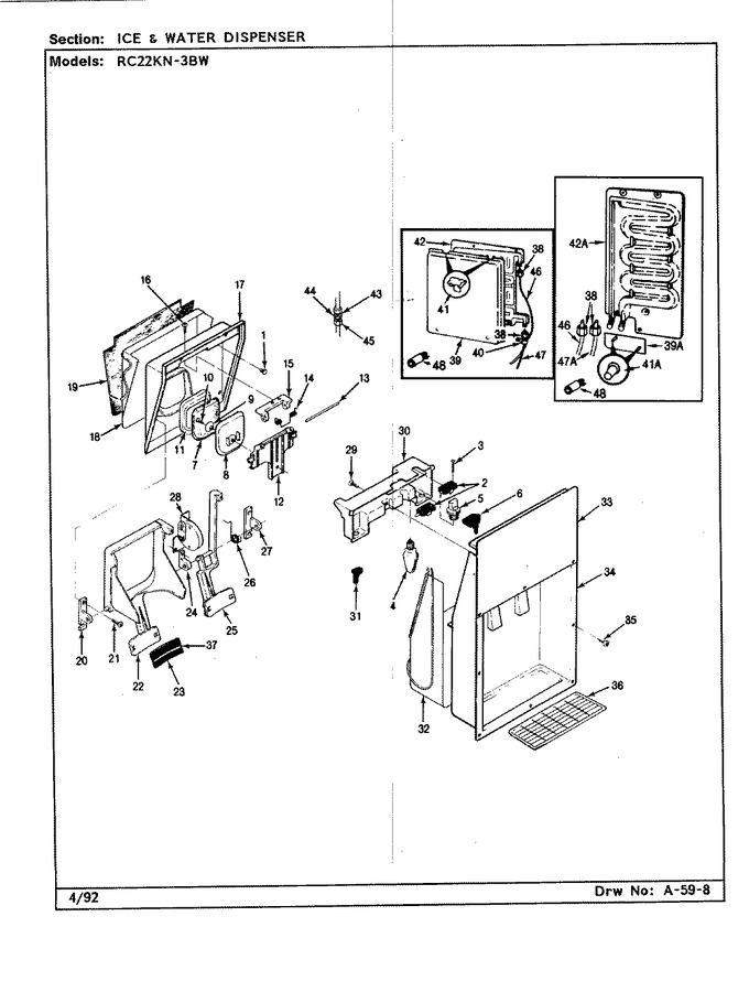 Diagram for RC22KN-3BW (BOM: BS35A)
