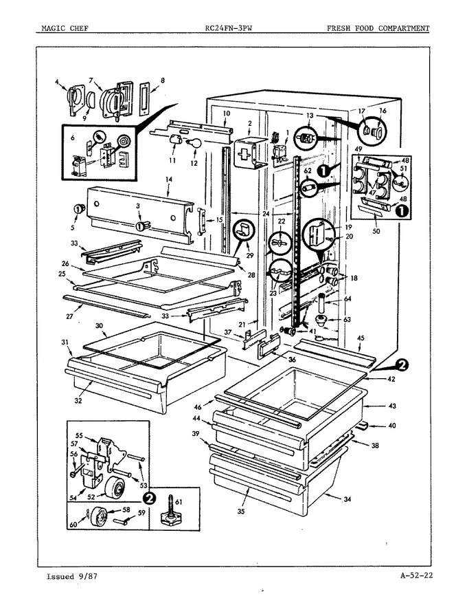 Diagram for RC24FA-3PW (BOM: 5N59A)