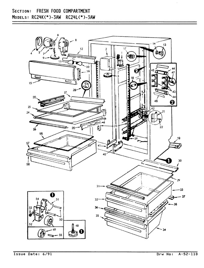 Diagram for RC24KN-3AW (BOM: AS81A)