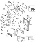 Diagram for 07 - Ice & Water Dispenser
