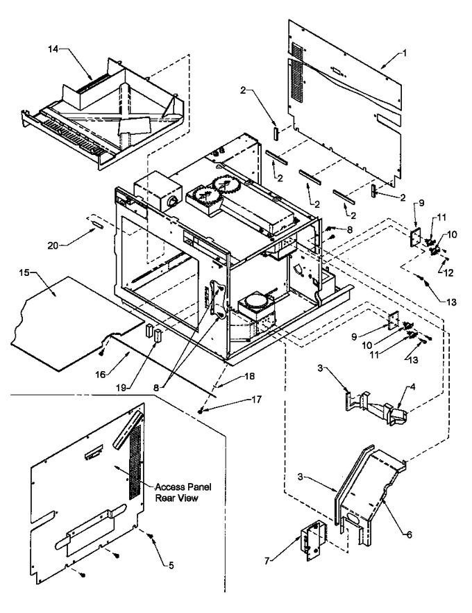 Diagram for URC517MP (BOM: P1199602M)