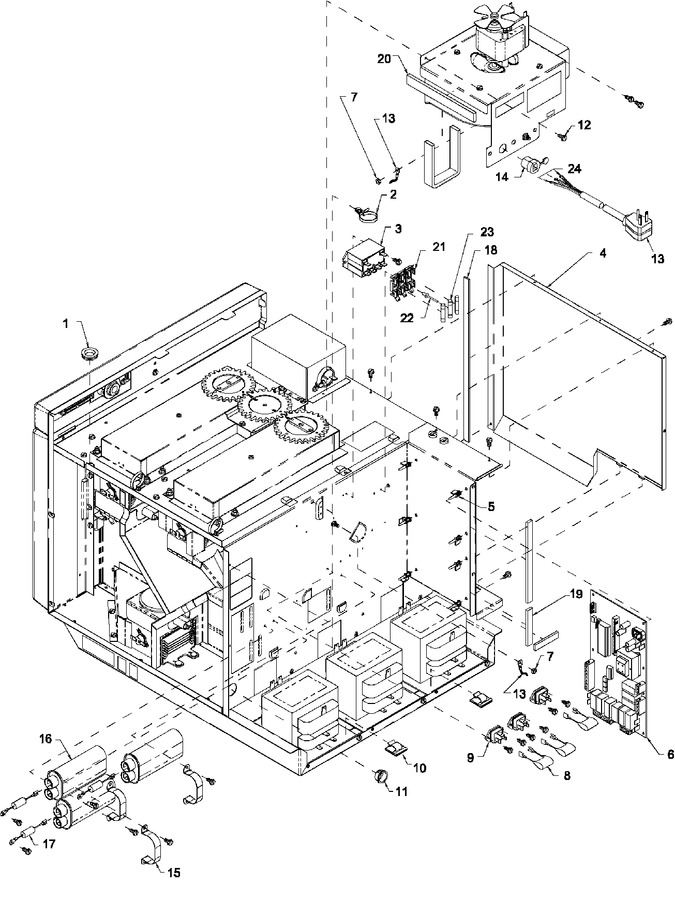 Diagram for RC5MCTP (BOM P1327603M)