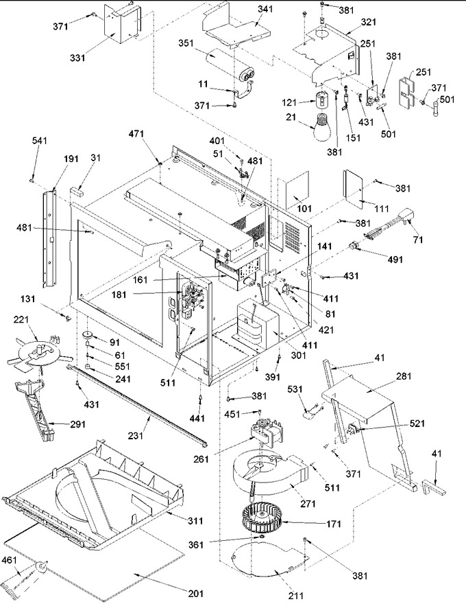 Diagram for RFS12SW2 (BOM: P1324705M)