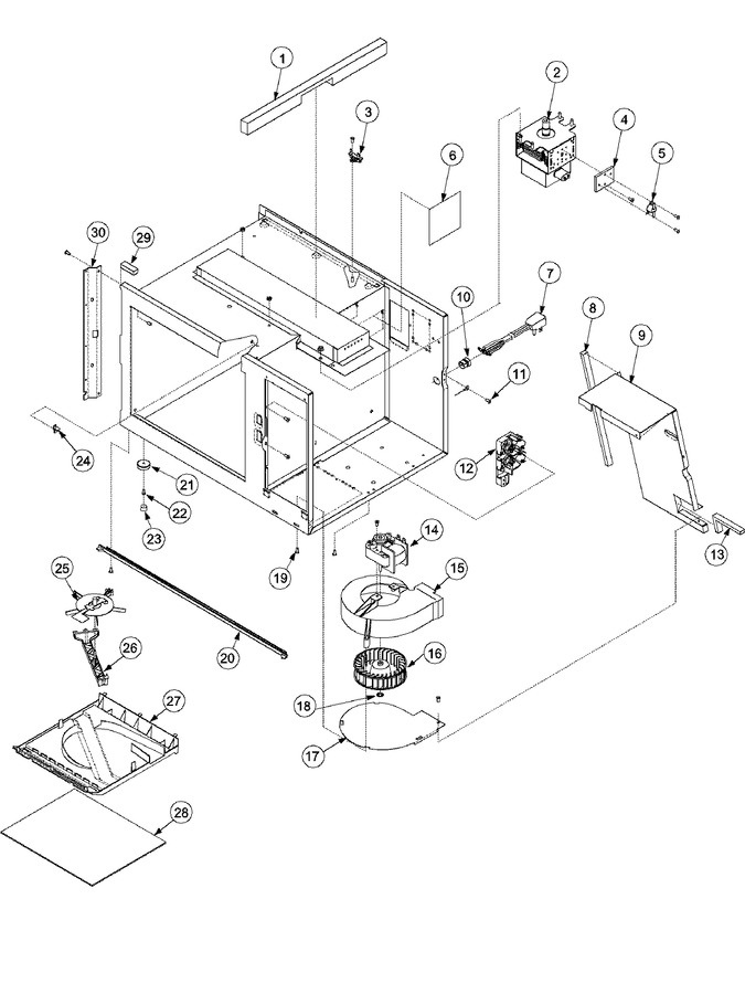Diagram for RFS9B (BOM: P1327707M)