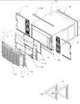Diagram for 03 - Outercase, Curtains & Front Assy
