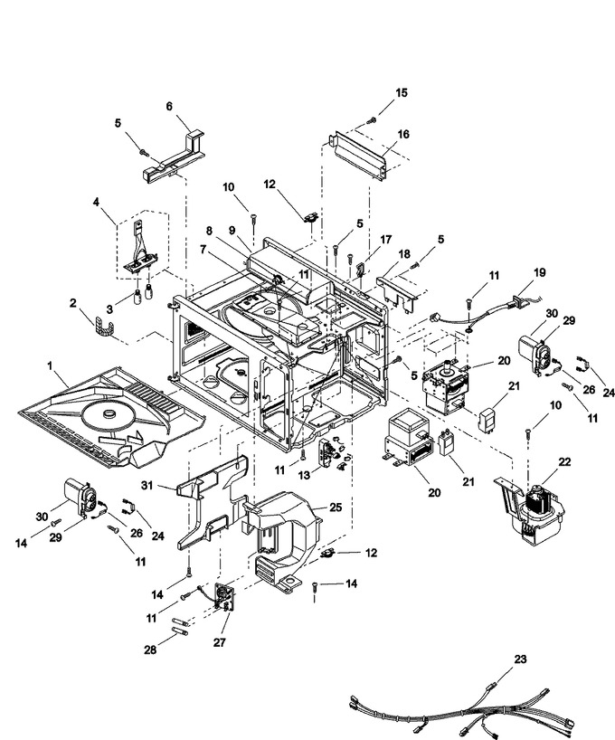 Diagram for RFS18G (BOM: P1330210M)