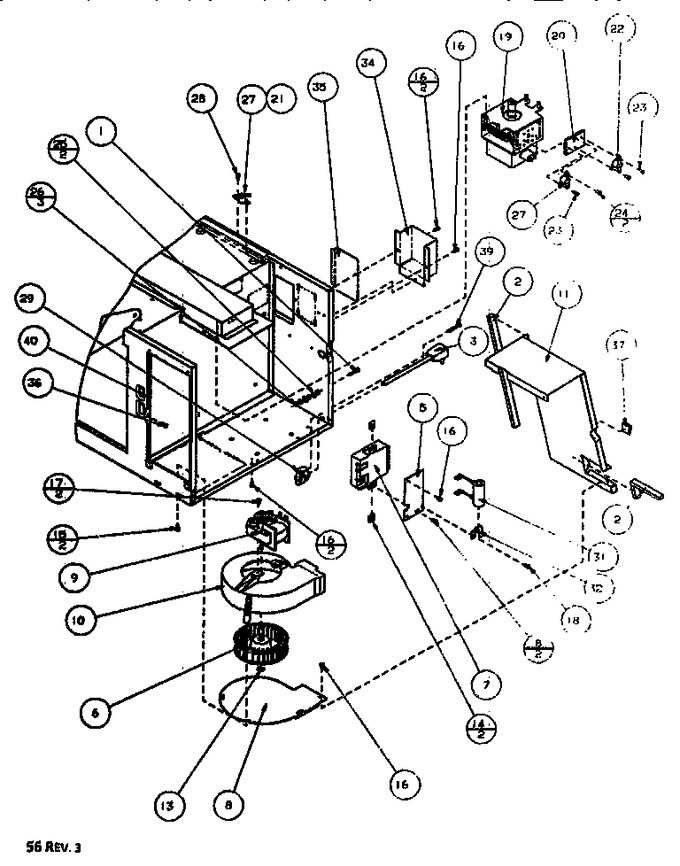 Diagram for RFS511MP (BOM: P1119203M)