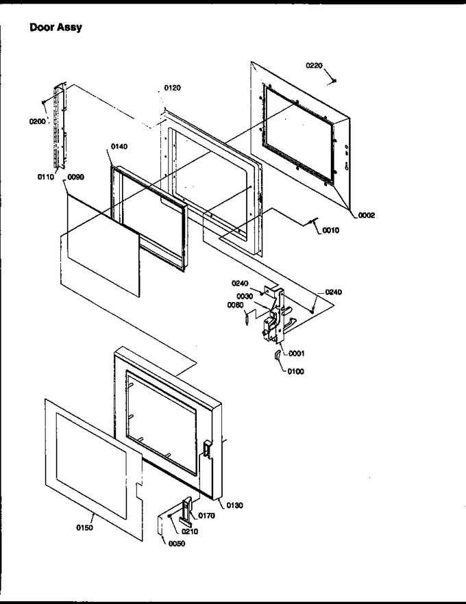 Diagram for RFS511SW2 (BOM: P1300104M X)