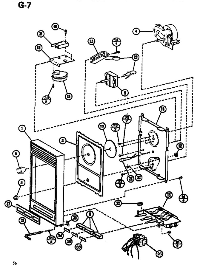 Diagram for RL55 (BOM: P7548201M)