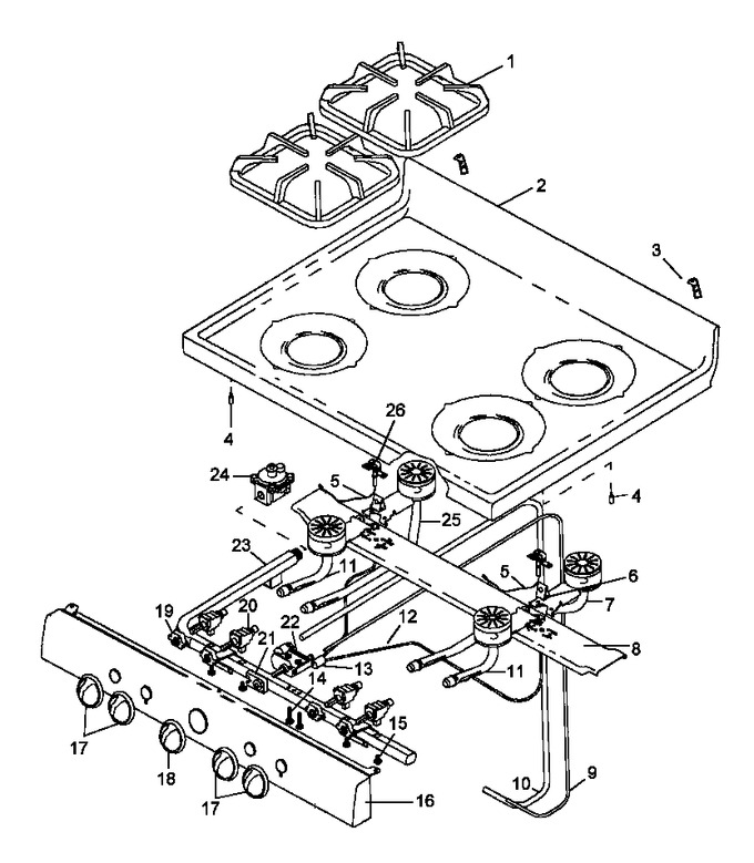 Diagram for RLN345UW (BOM: P1143176N W)