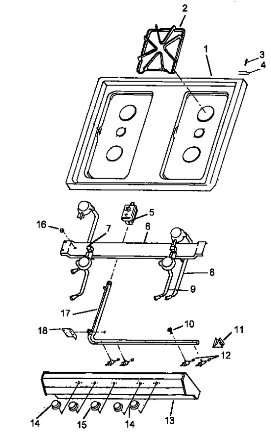 Diagram for RLS340UWOF (BOM: P1142711N W)