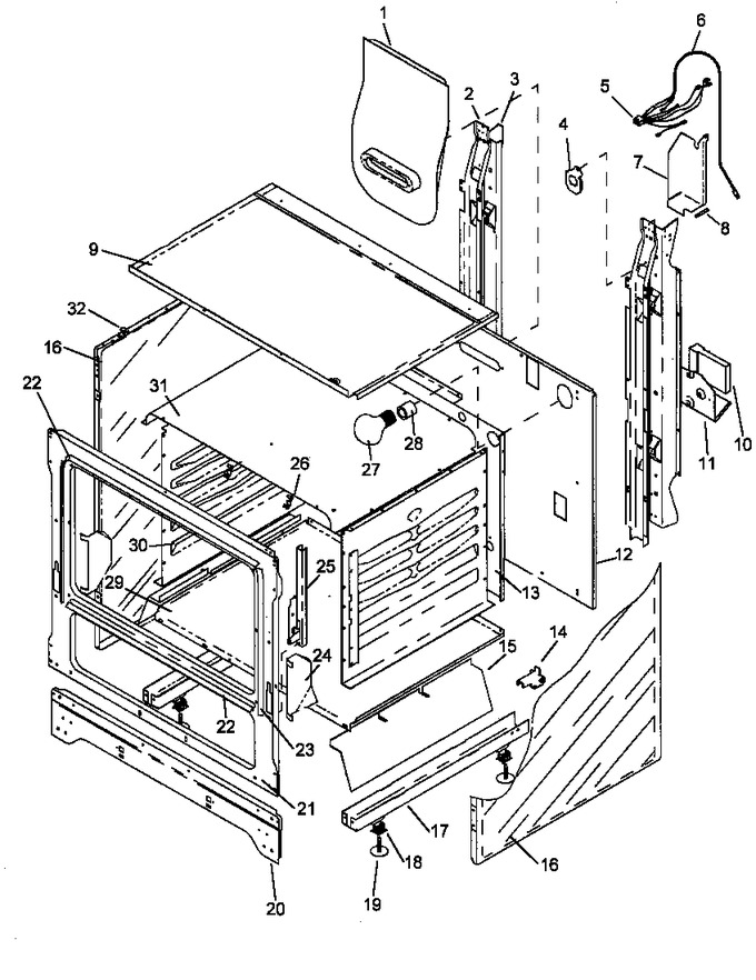 Diagram for RLS358UWOF (BOM: P1142765N W)
